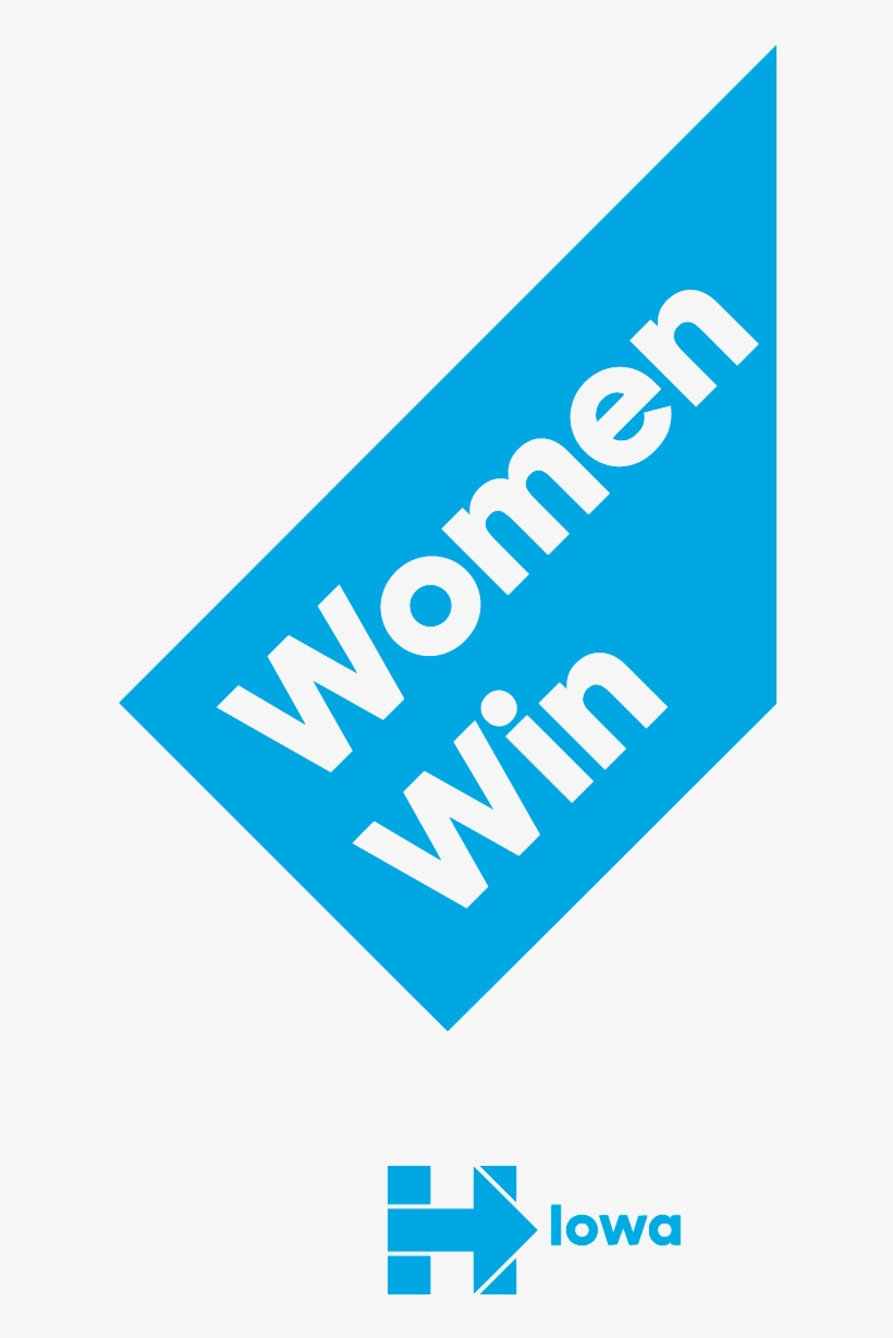 Women Win Iowa - Graphic Design, transparent png