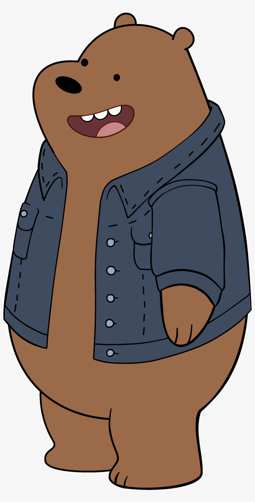 hoodie jacket we bare bears