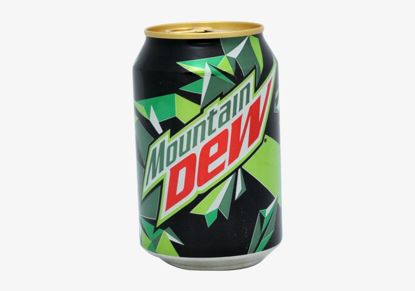 Mountain Dew Drink Can 300ml - Mountain Dew 300ml Can, transparent png