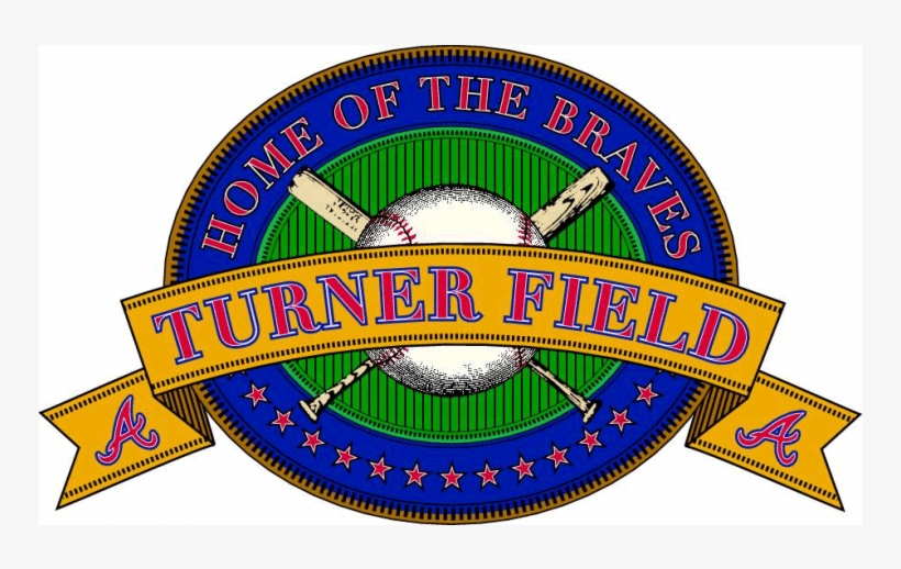 Atlanta Braves Iron On Stickers And Peel-off Decals - Turner Field, transparent png