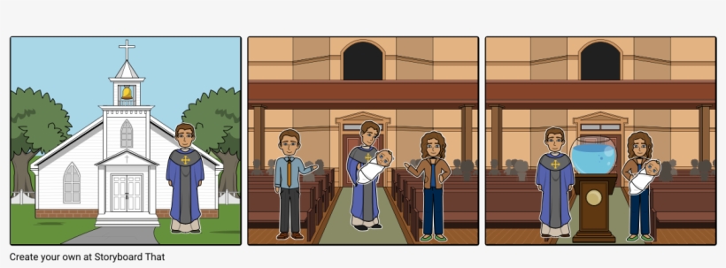Baptism - Storyboard, transparent png