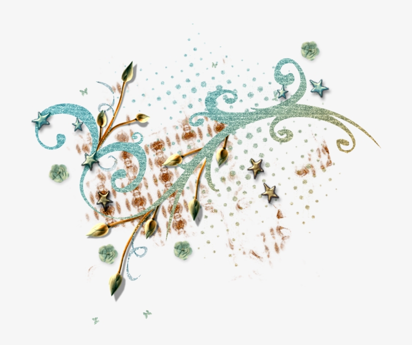 Efeitos Florais Em Png - Illustration, transparent png