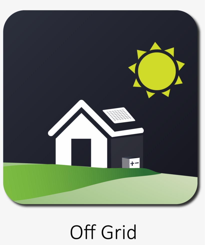 Off-grid, transparent png