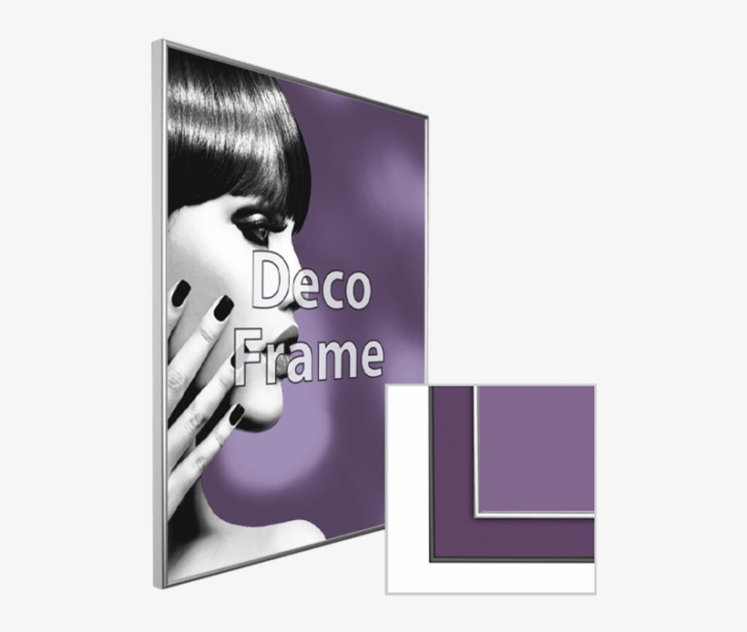 Deco Frame With Print - Graphic Design, transparent png