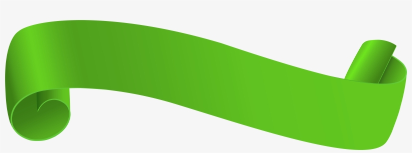 Green Transparent Banner Clipart, transparent png