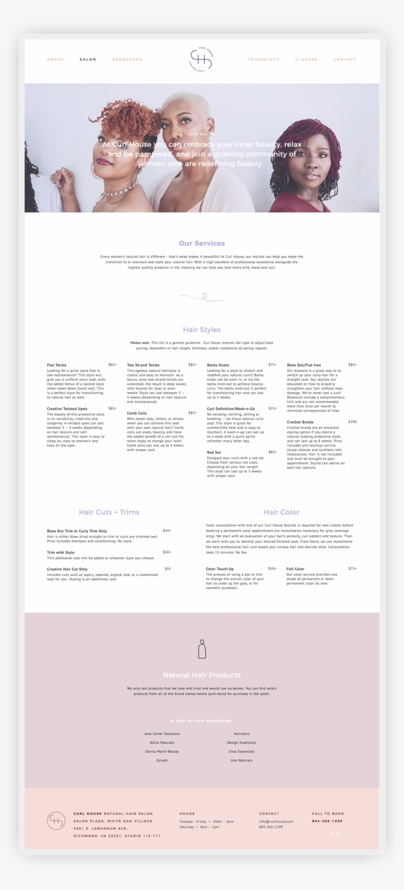 Salon Page2 Curlhouse - Brochure, transparent png