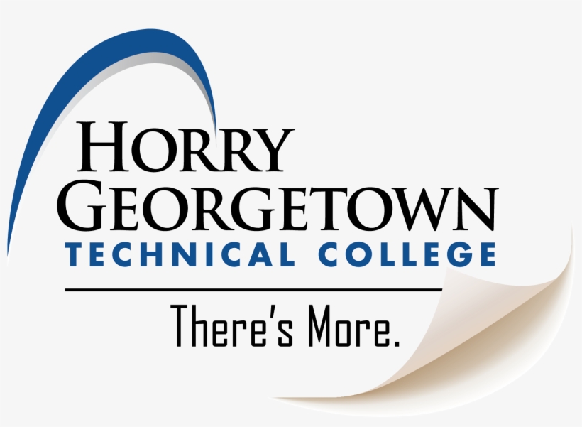 Hgtc Logo Page Curl - Horry-georgetown Technical College, transparent png