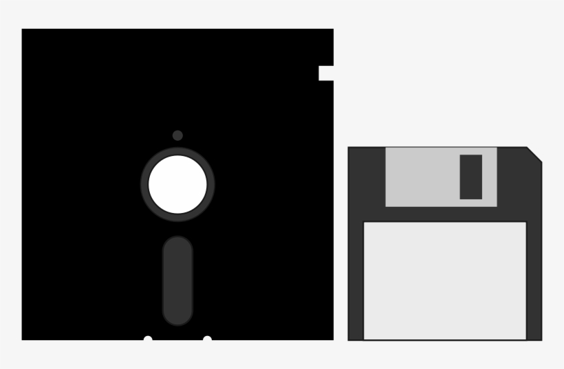 Floppy Disk Clipart Black And White 800x498 PNG Download PNGkit
