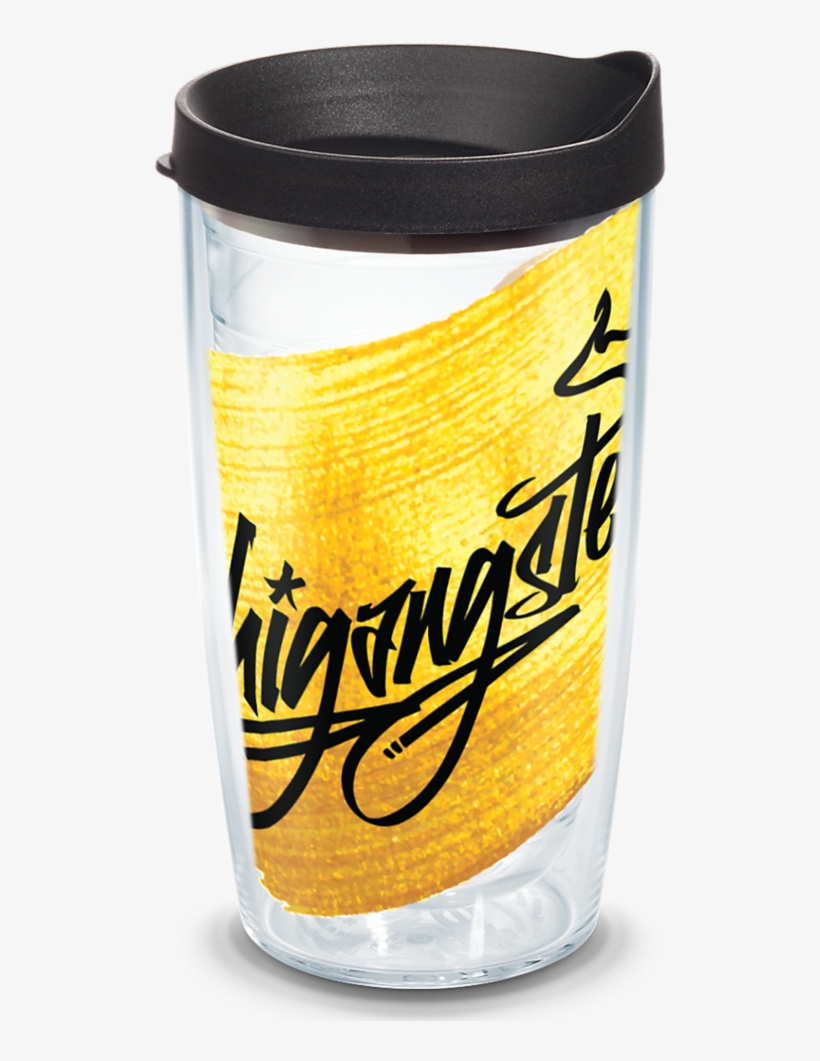 Michigangster Gold Foil 16 Oz Tervis® Tumbler - Caffeinated Drink, transparent png