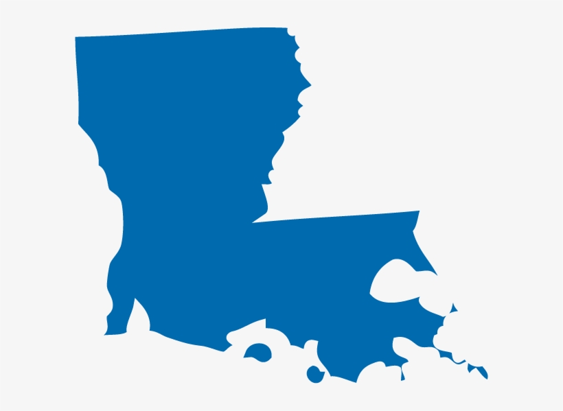 Find Wheelchair Vans And Accessible Vehicles In Louisiana - Louisiana Map Clip Art, transparent png