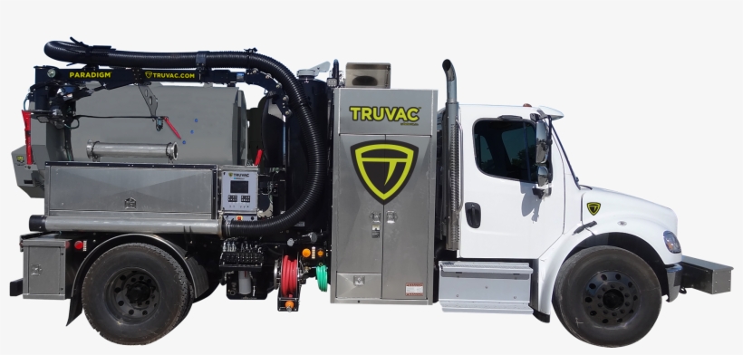 6" Vacuum System - Trailer Truck, transparent png