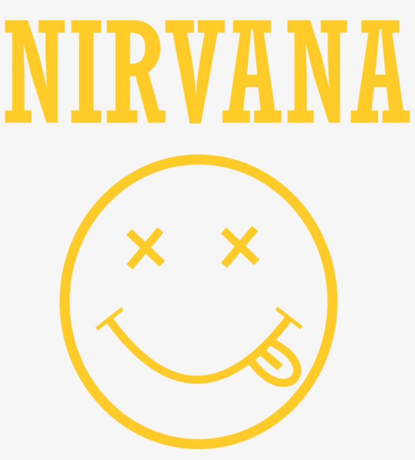 Nirvana Women's Printed Tee - Skinhead, transparent png