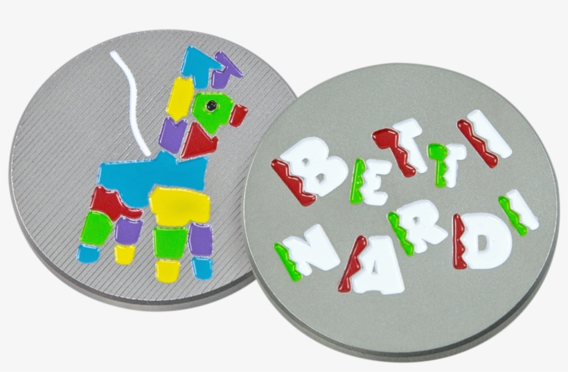 Bettiñata Ball Markers - Circle, transparent png