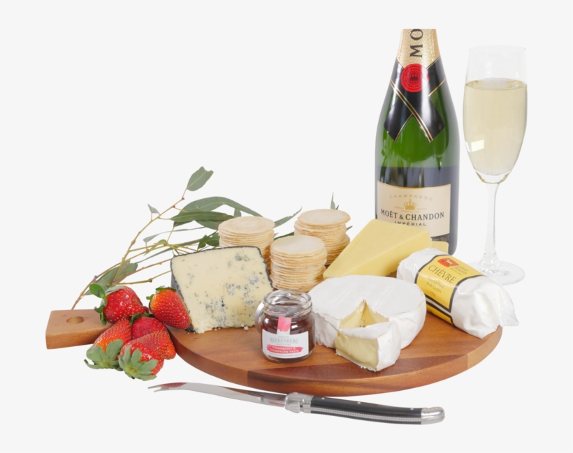 Moet Cheese Indulgence Hamper Gift - Champagne, transparent png