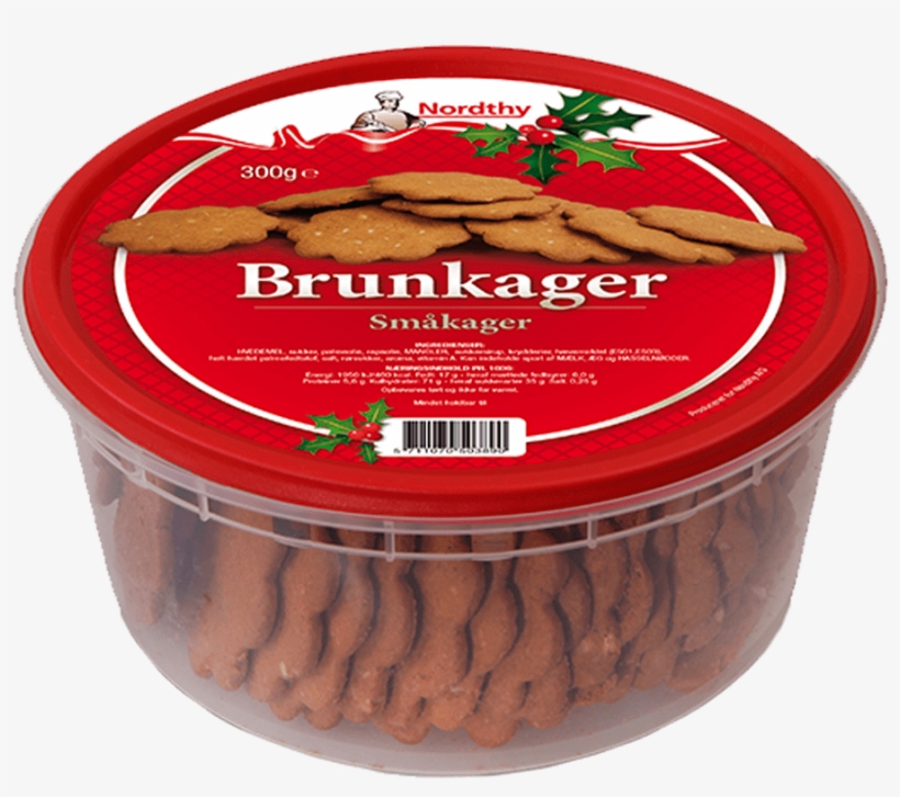 Nordthy Brunkager 225g - Cookies And Crackers, transparent png