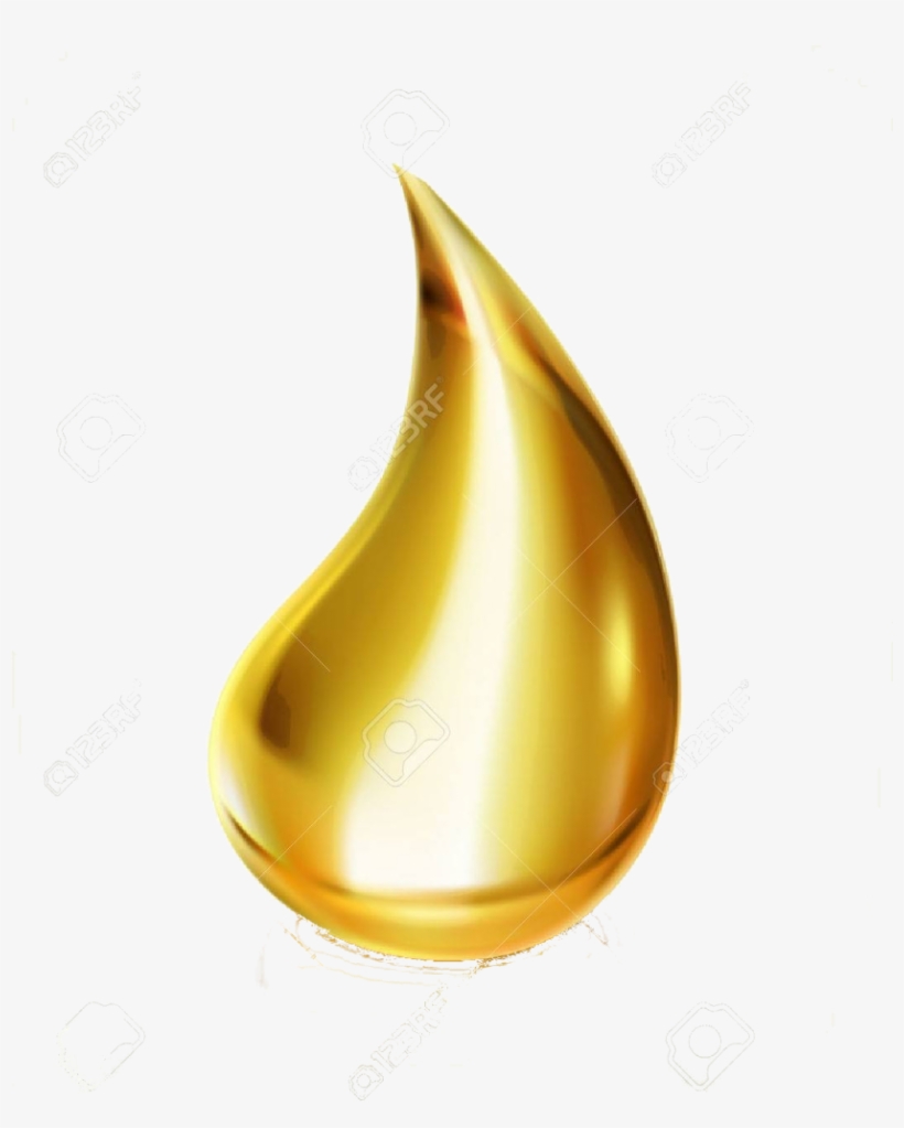Organic Rose Oil Drop - Drop, transparent png
