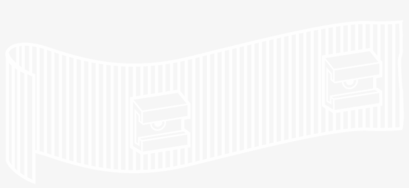 Glide Tape - Johns Hopkins Logo White, transparent png