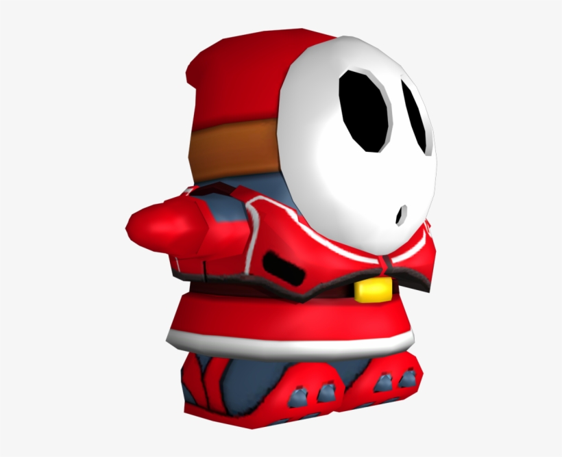 Download Zip Archive - Shy Guy Mario Strikers, transparent png
