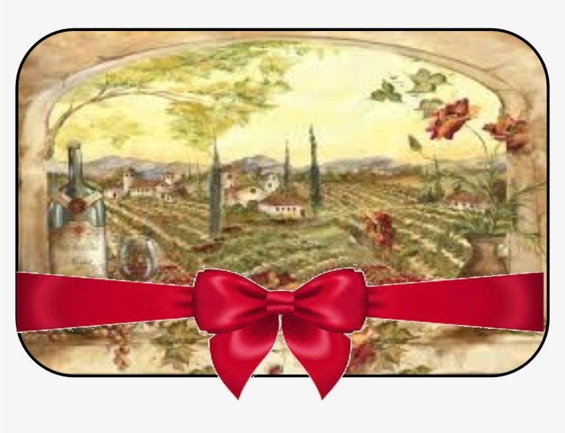 Tuscan Holiday - Mural, transparent png