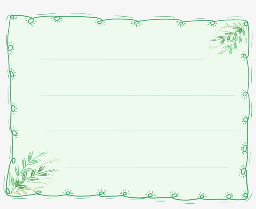 Hand Painted Dialog Box Border Account Vector Plant - Style, transparent png