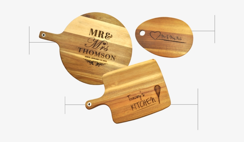 Chopping Board 3up - Plywood, transparent png