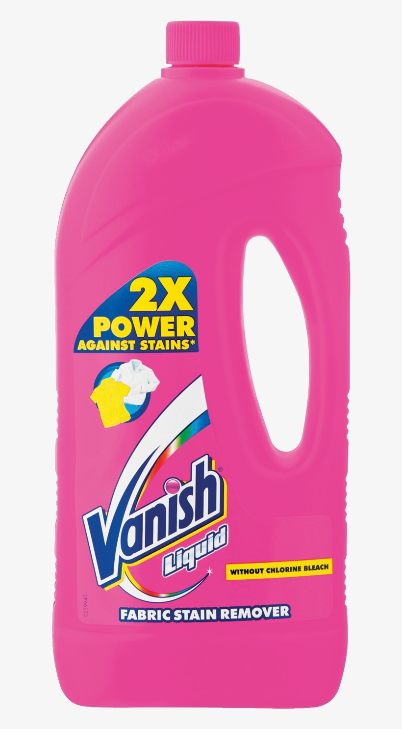 Vanish Pink Liquid 1l - Plastic Bottle, transparent png