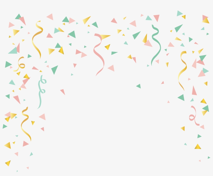 Birthday Confetti - Fondos De Confeti, transparent png