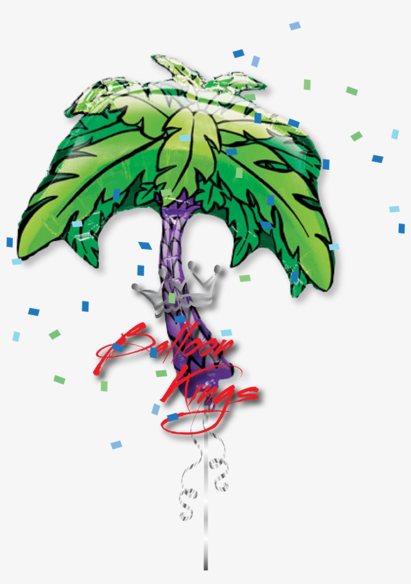 Anagram International Tiki Time Balloon Bouquet - Balloon, transparent png