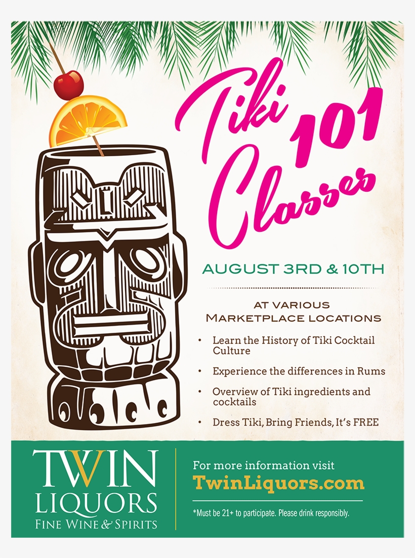 For Tiki Recipes Click Here - Illustration, transparent png