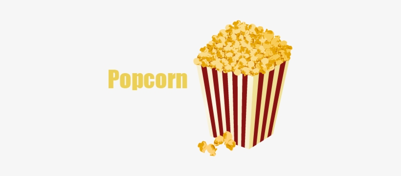 Pictures Of Regular Movie Popcorn Calories - Movie And Popcorn, transparent png