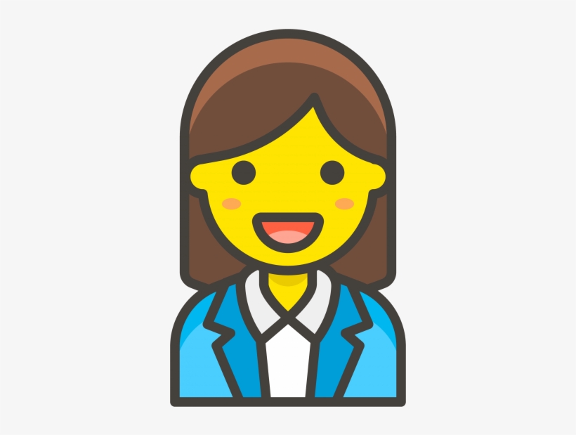 Woman Office Worker Emoji - Pilot Woman Icon, transparent png