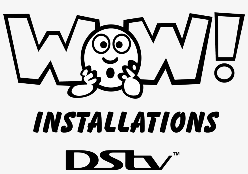 Logo Redraw Bw - Wow Experience, transparent png