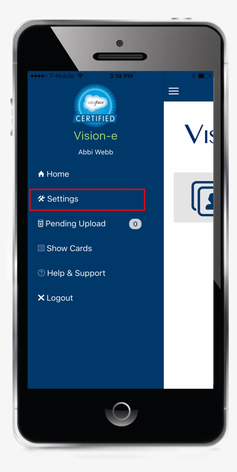 Go To Your Settings Within The Scan Application By - Iphone, transparent png