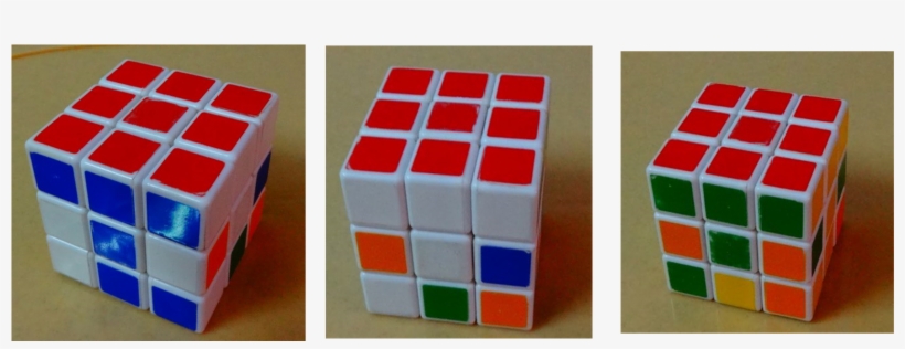 First Layer Done - Rubik's Cube, transparent png