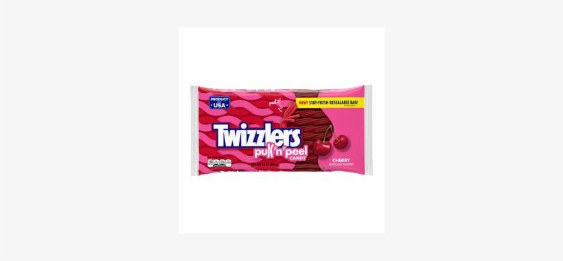 Twizzlers Pull 'n' Peel Cherry Candy, 14 Ounces - Twizzlers, transparent png
