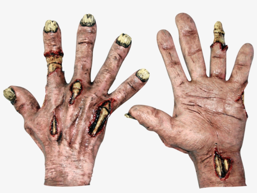 Zombie Flesh Hands - Realistic Zombie Hand, transparent png