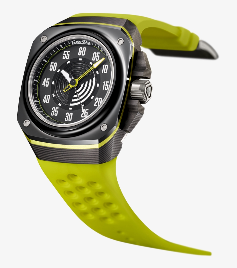 Acid Green - Gorilla Relojes, transparent png