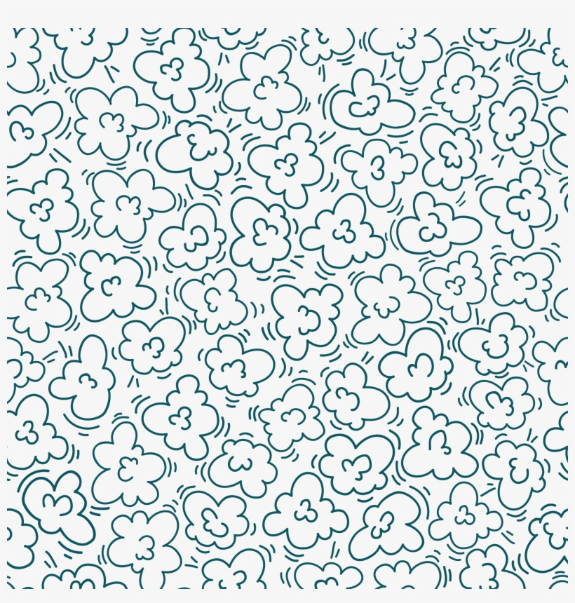 Popcorn Kernel Popping 1900px - Popcorn Pattern Black And White, transparent png