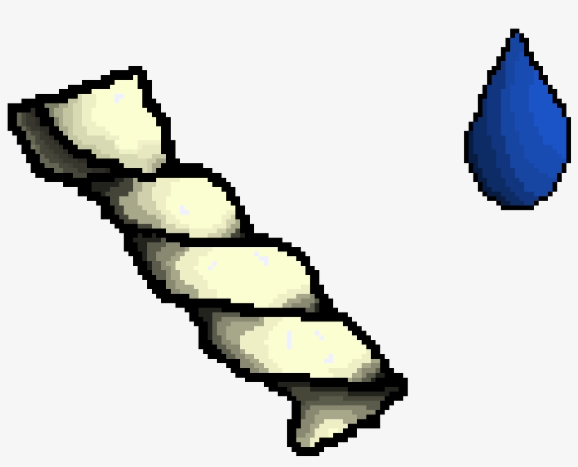 Droplet And Towel - Towel Pixel Art, transparent png