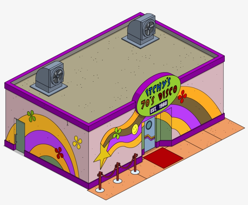 Tsto Itchy's 70's Disco, transparent png