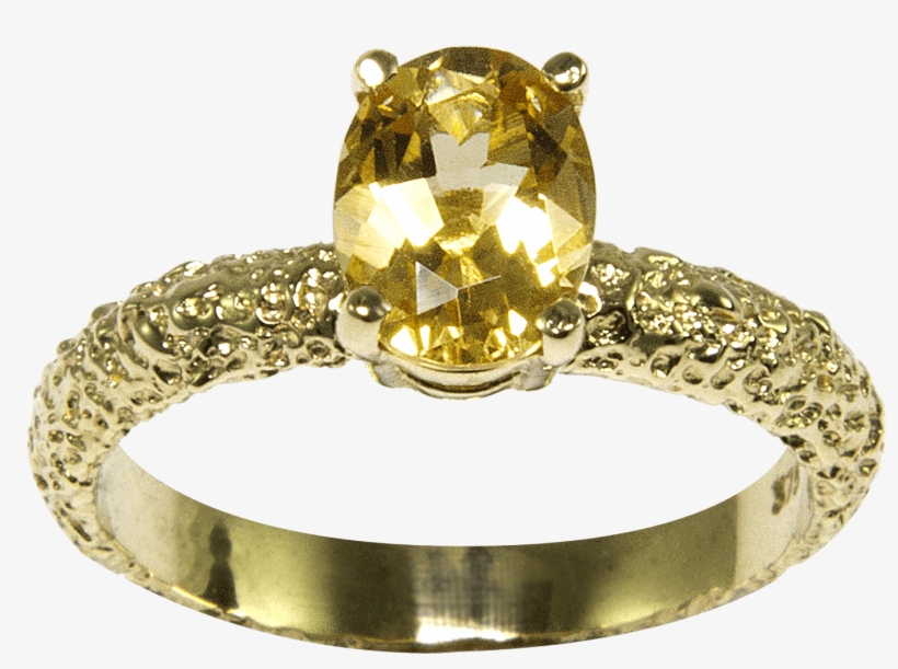 Fine Frost Citrine Eliise Maar Jewellery Handcrafted - Engagement Ring, transparent png