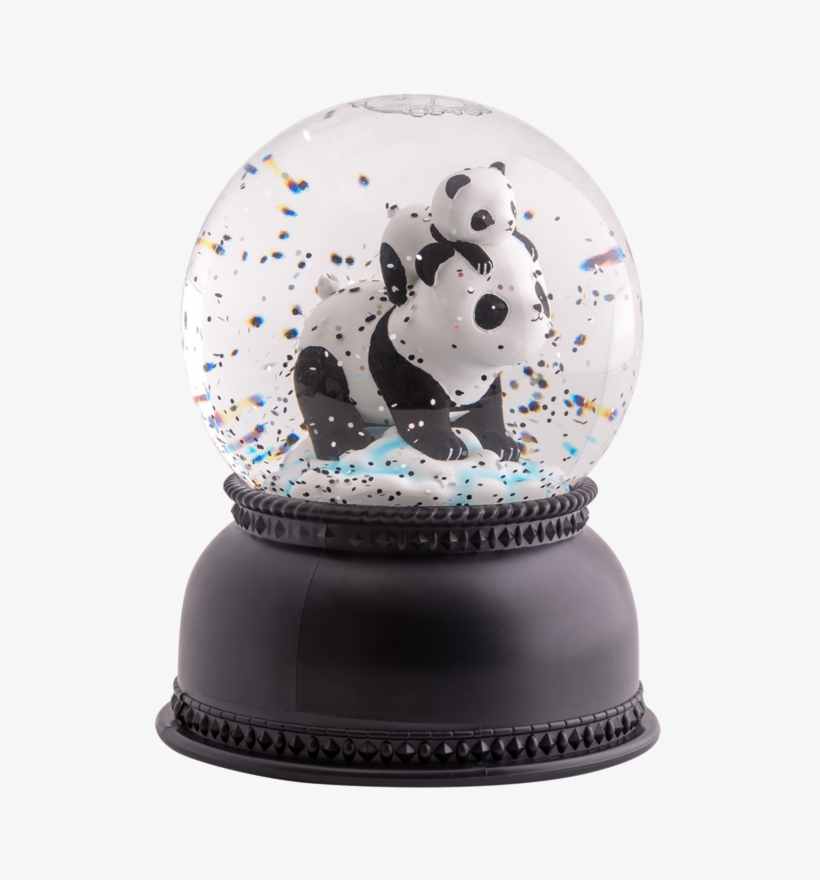 Snowglobe Light - Little Lovely Company Panda, transparent png