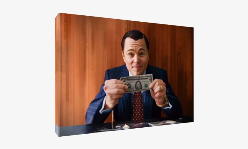 Details About Leonardo Dicaprio The Wolf Of Wall Street - Plywood, transparent png