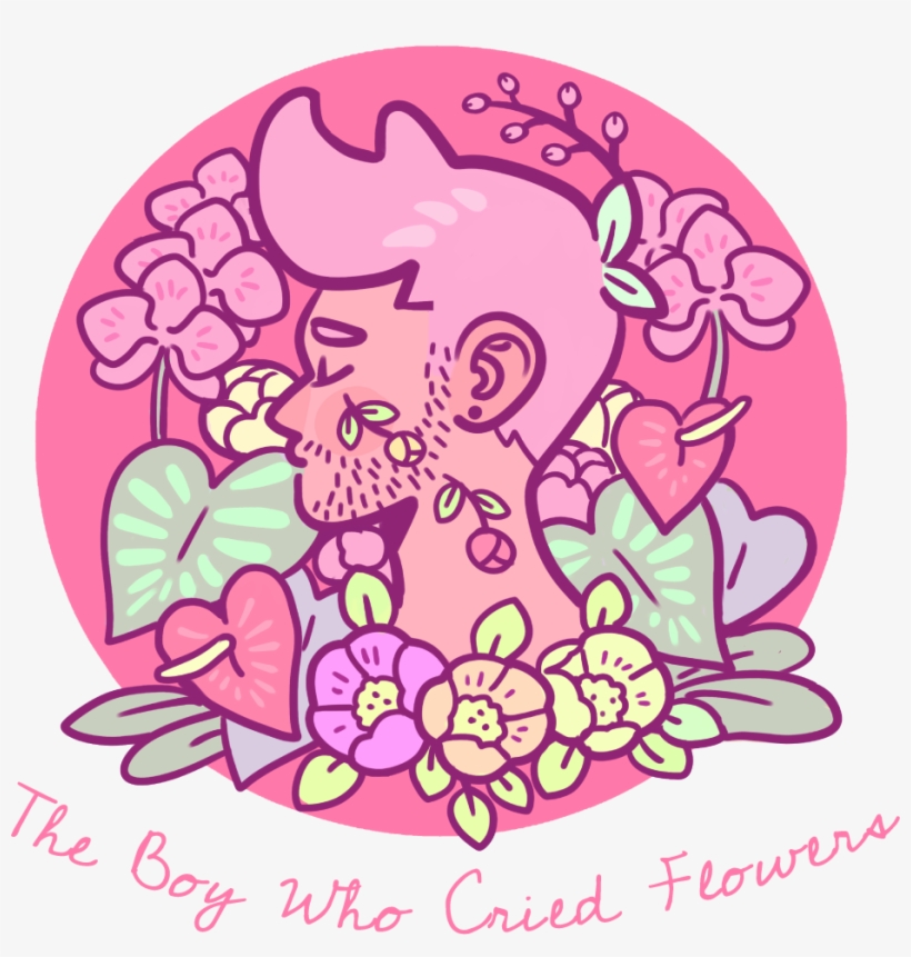 The Boy Who Cried Flowers - Illustration, transparent png