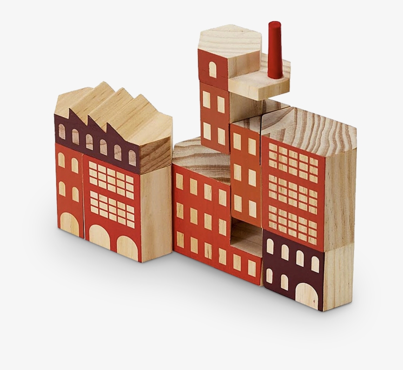 Areaware Factory Blockitecture V=1535137044 - Areaware Blockitecture Factory Classic Set, transparent png