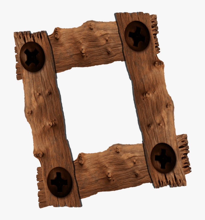 Rustic Wood Frame Transparent - Wood Png Frames, transparent png