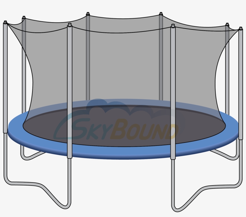 Ft Semi Universal Hd Net Parts - Trampoline Hd, transparent png