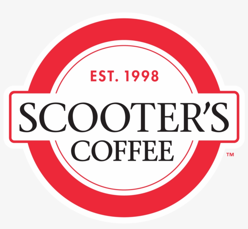 Grand Opening Scooter's Coffee Ribbon Cutting - Scooter's Coffee Logo, transparent png