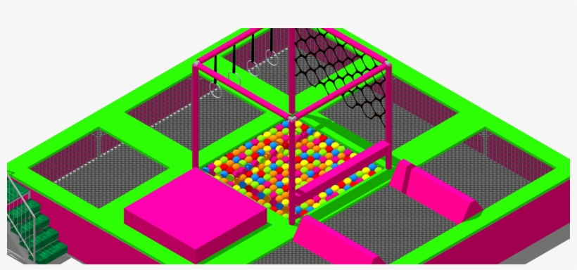 Mini Trampoline Park - Circle, transparent png