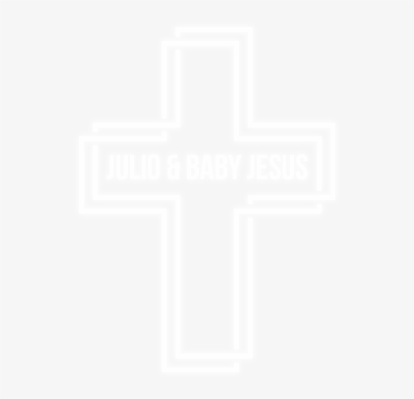 Julio En Baby Jesus - Cross, transparent png